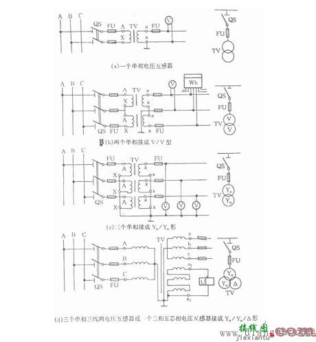 电压互感器接线方法  第1张