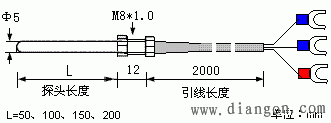 pt温度传感器的接线方法  第3张