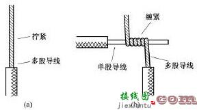 单股多股各种电线的接法_电工接线方法_电线接头接法图解  第12张