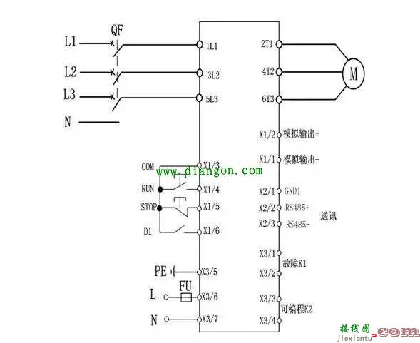 软启动怎么接电机？软启动电机实物接线图  第11张