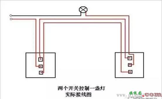 室内照明开关接线图  第7张