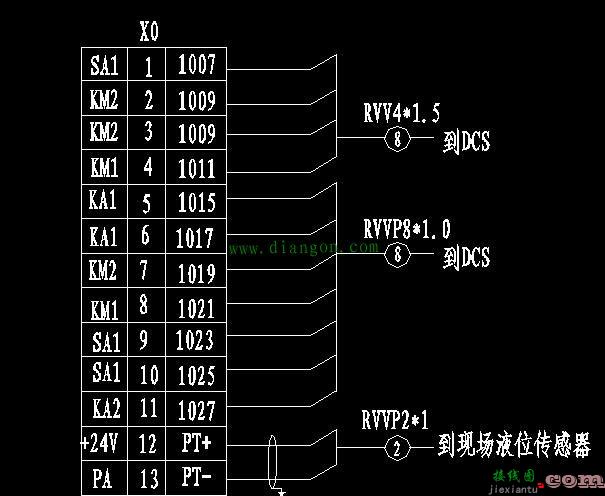 端子排接线图怎么看  第1张