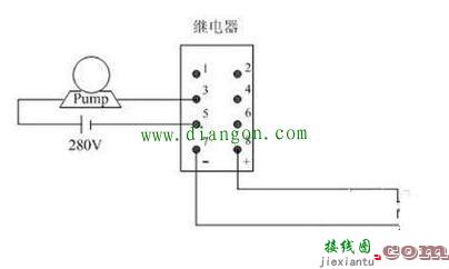 8脚中间继电器怎么接线？8脚中间继电器接线图  第1张