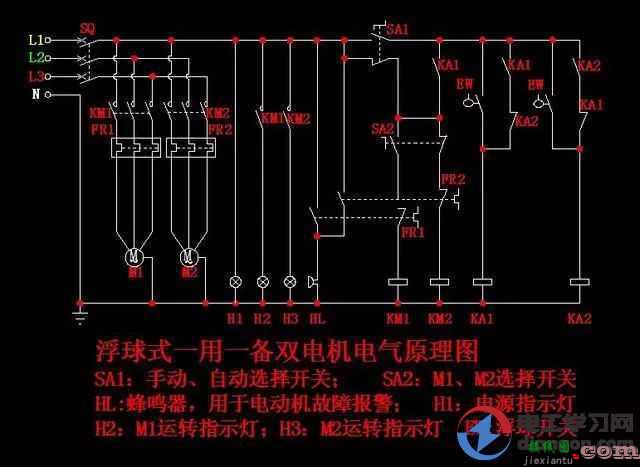 怎么看电气图纸接线？电气原理图和接线图讲解  第1张