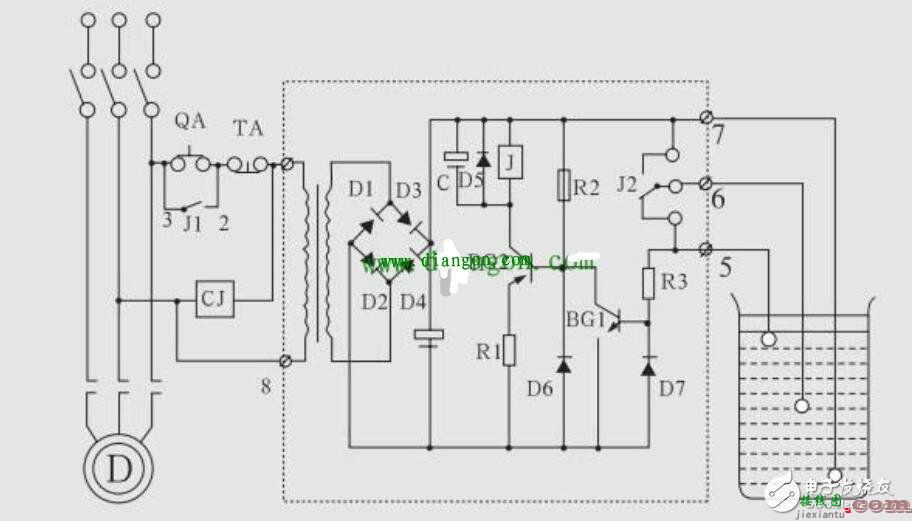 液位继电器接线图原理  第5张