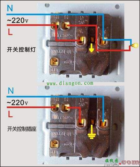 五孔插座怎么接线？五孔插座接线图解  第2张