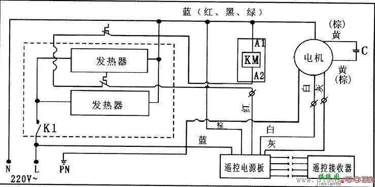 风幕机如何接线?风幕机接线图  第4张