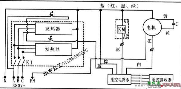 风幕机如何接线?风幕机接线图  第1张