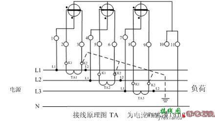 三相四线互感器电表接线图  第3张