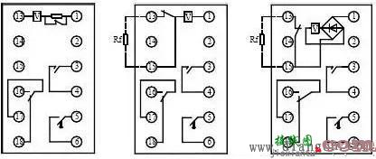 中间继电器接线图图解  第1张