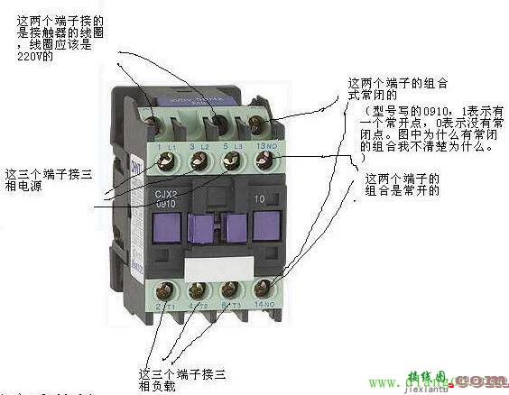 交流接触器实物图_交流接触器实物接线图  第1张