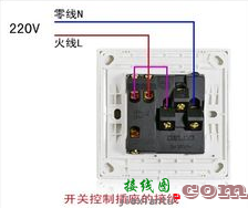 灯开关可以接插座吗?灯开关接插座接线图  第2张