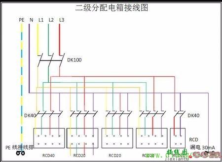 380伏配电箱接线图  第2张