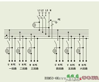 低压配电柜接线图  第1张