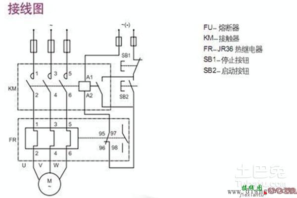 热过载继电器怎么接线?热过载继电器接线图  第2张