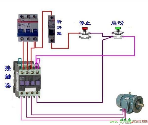 cjt1-20接触器怎样接线图  第3张