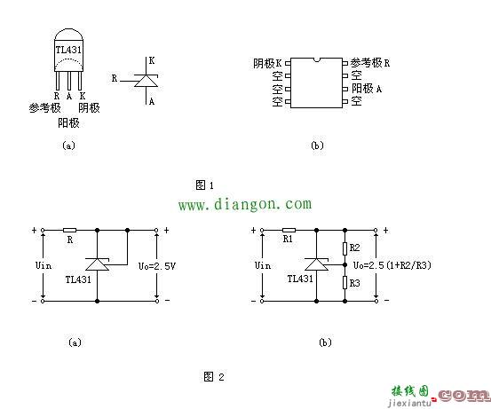 高精度TL431集成电路块稳压可调电路图解  第1张