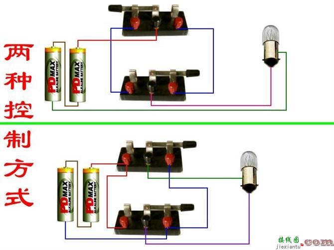 20种电工最常见照明灯接线电路图  第4张