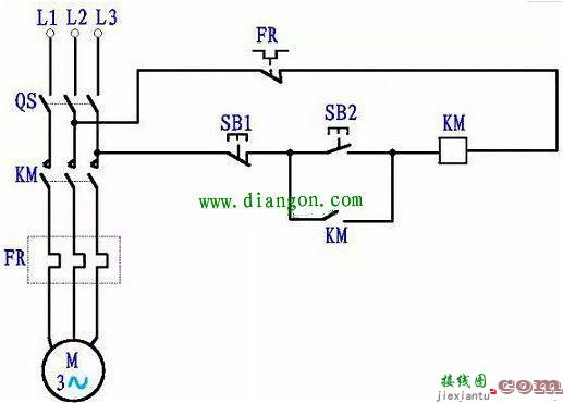 电工简单电路图入门-电路图图解分析  第1张