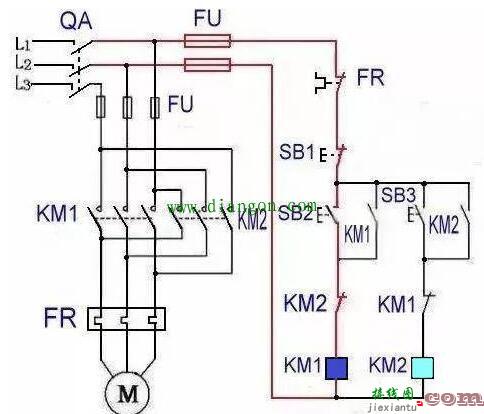 看电气控制电路图（强电）的一些方法  第1张