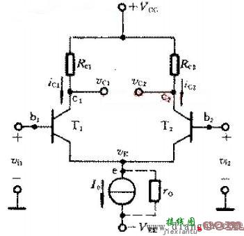 基本差分放大电路图解  第1张