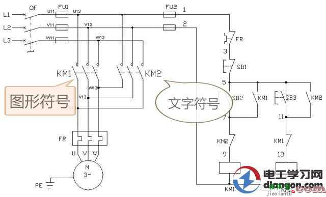 看电工电路图方法窍门和思路  第3张