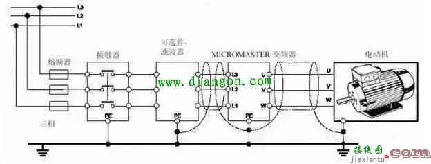 变频器二次接线原理图  第4张