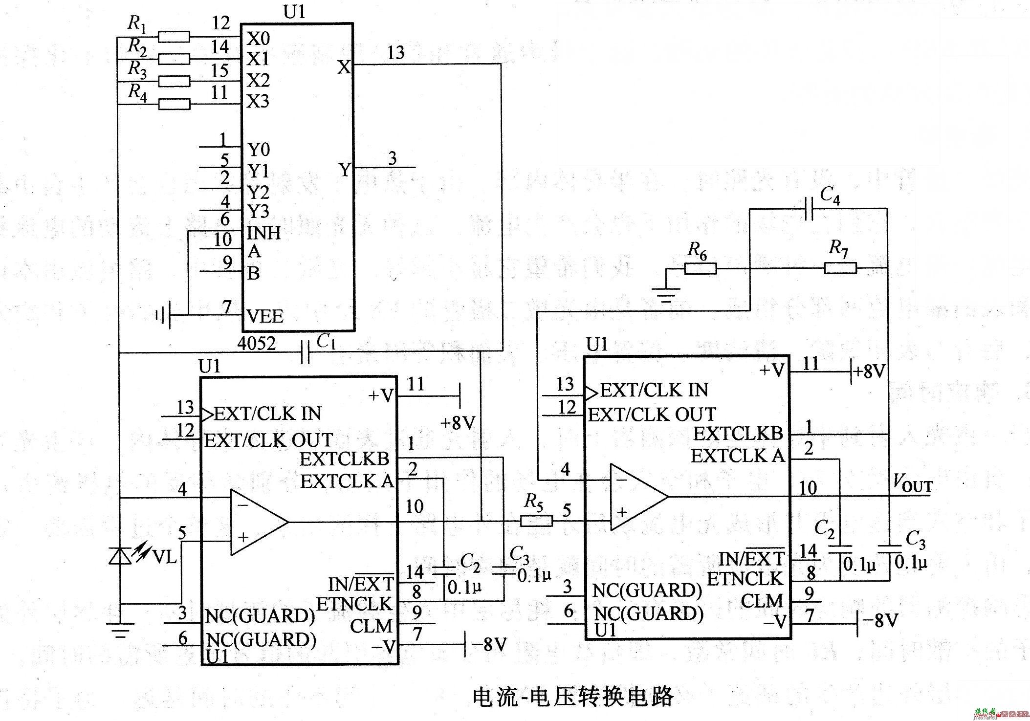 电流-电压转换电路图  第1张