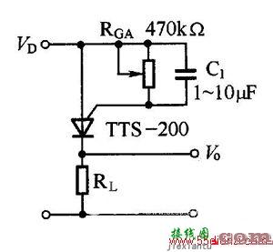 TTS-200系列温控晶体闸管电路图  第1张