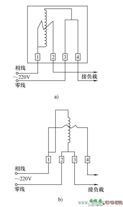 单相电能表的测量电路接线图  第1张