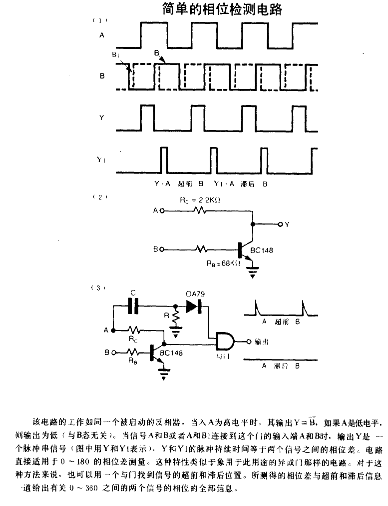 简单的相位检测电路  第1张