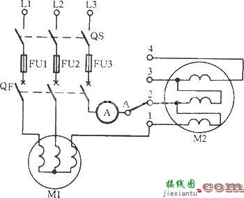 不平衡电流干燥电动机绕组电路图  第1张