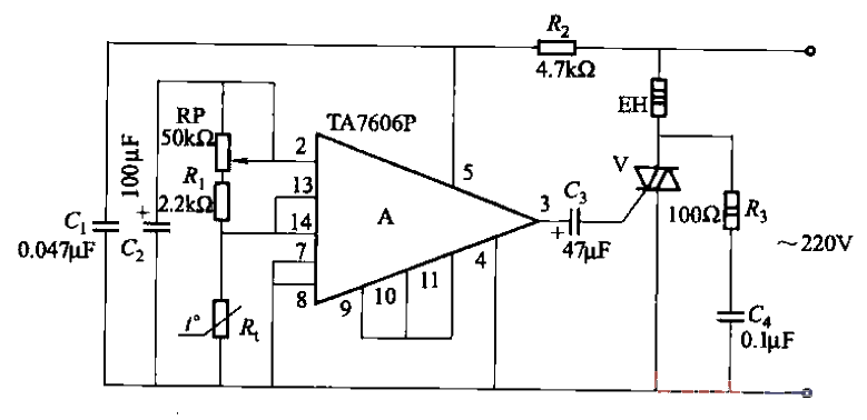 零触发型晶闸管温控电路之三  第1张