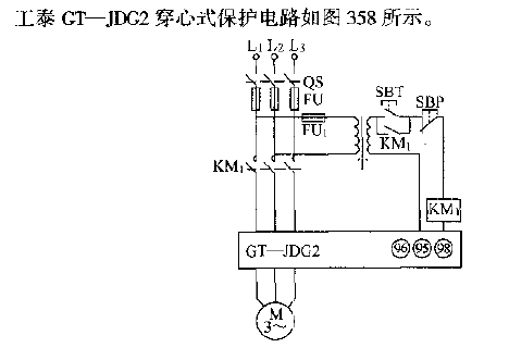 工泰GT-JDG2穿心式保护电路  第1张