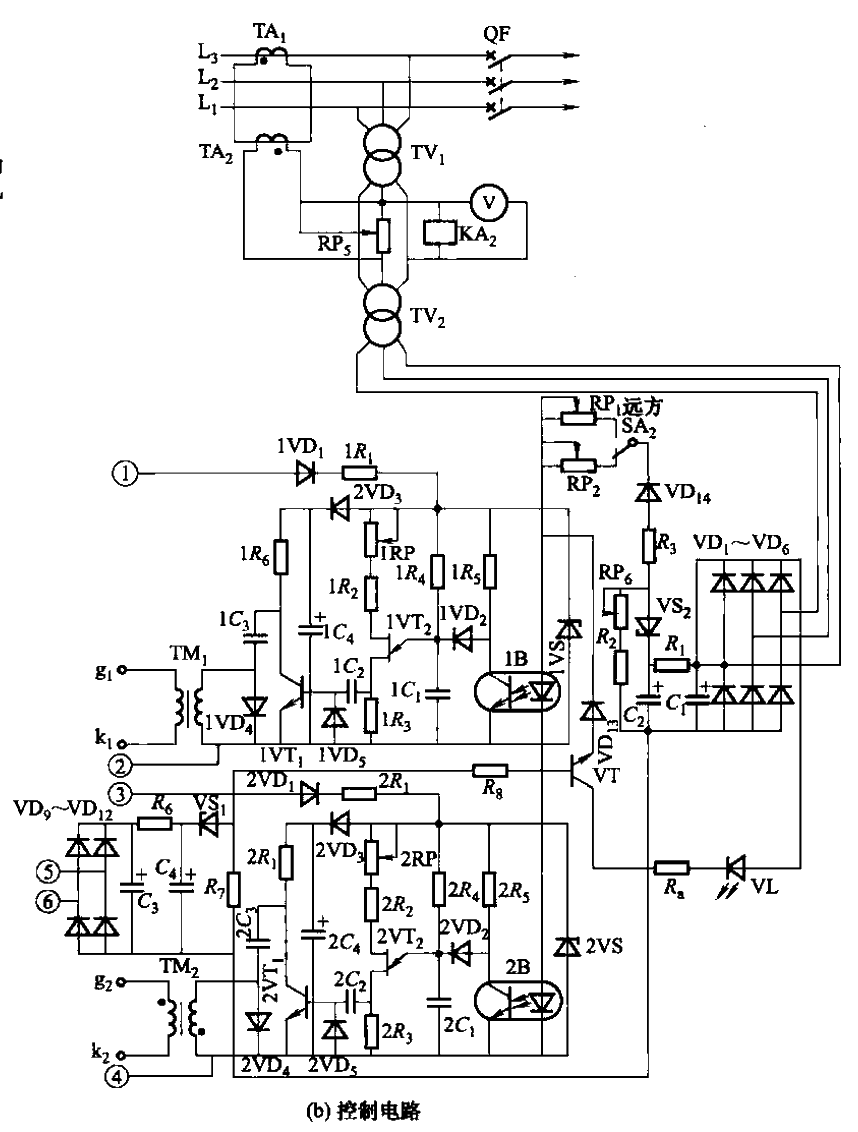 FKL-32型晶闸管自动励磁装置电路b  第1张