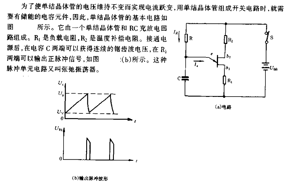 单结晶管的基本电路  第1张