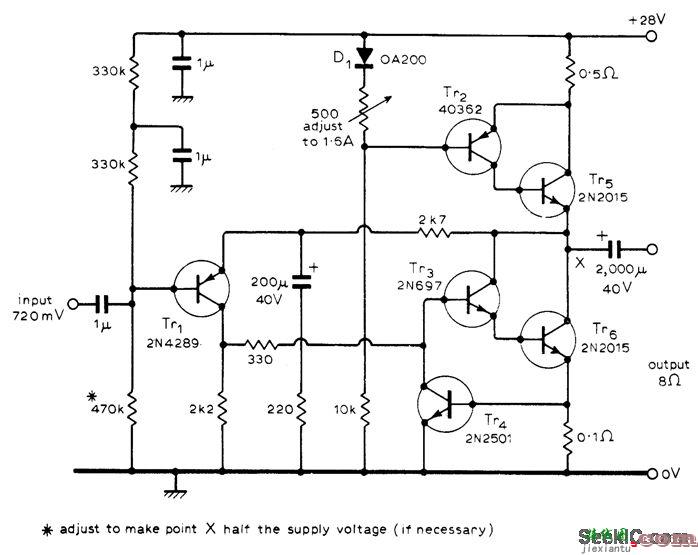 10W A级电路  第1张