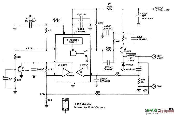 5 V/0.5降压转换器  第1张