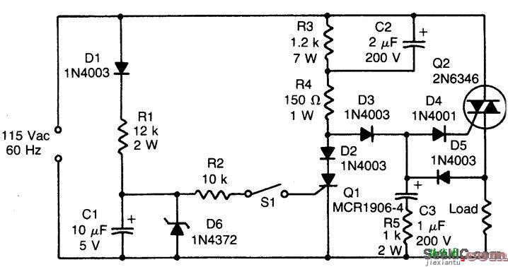 100Vrms电压调节器  第1张