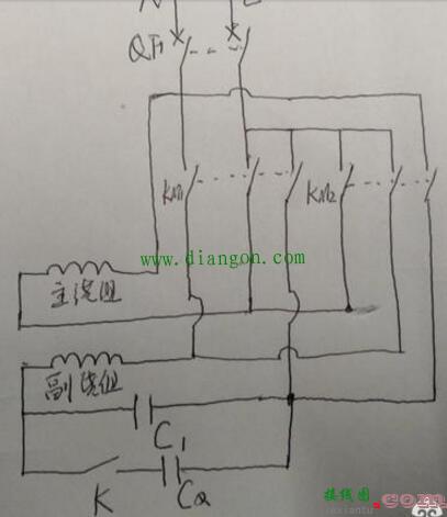 220V单相电动机正反转的接法图解  第3张