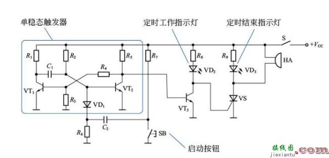 定时器电路图工作原理  第1张