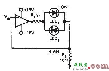 零检测器极性测试器电路图  第1张