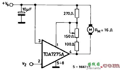 TDA7275A直流电机调速电路  第1张