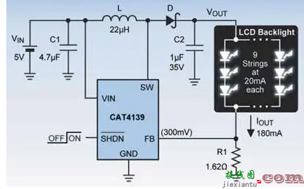 8 英寸 LCD 模块背光示例  第1张