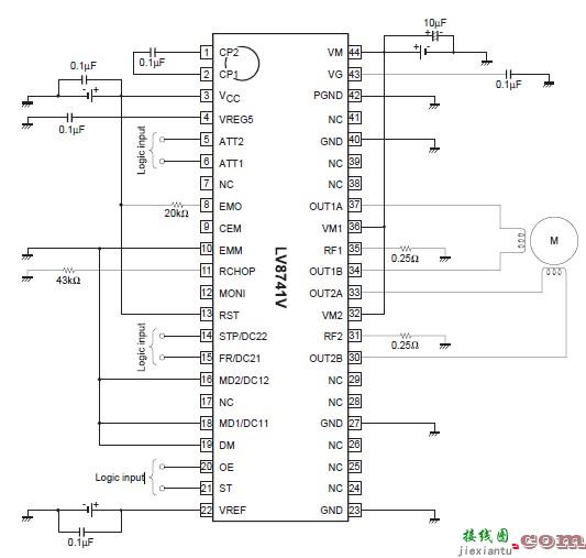 基于LV8741V的电机驱动电子方案  第1张