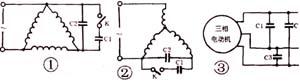 三相电机改单相电机电容接线方法图解  第2张