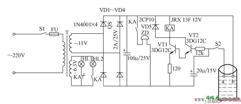 水满报警电路图原理讲解  第1张