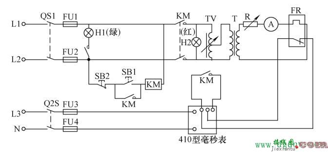 继电器检测仪电路图原理  第1张