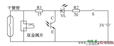 光磁温度控制电路图原理讲解  第1张