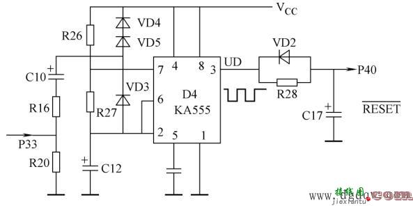 KA555抗干扰电路图原理讲解  第1张